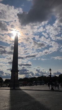 a monument in the middle of a square